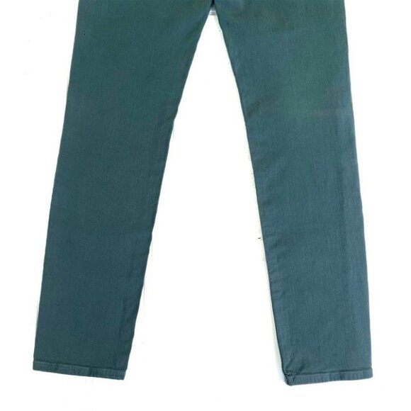 PAIGE SKINNY STRETCH GREEN  JEANS WOMEN JEANS SIZE 24 - Picture 4 of 10